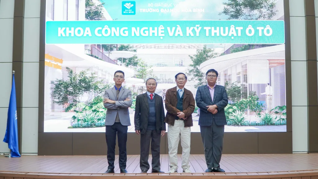 Hình ảnh khoa Công nghệ và Kỹ thuật ô tô - Trường Đại học Hòa Bình