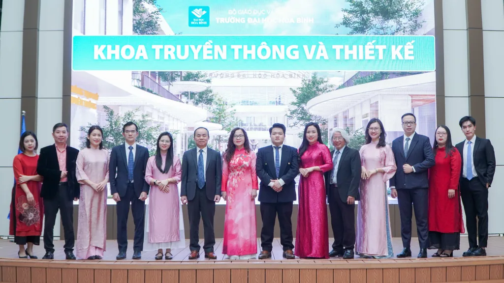 Hình ảnh Khoa Truyền thông và Thiết kế - Trường Đại học Hòa Bình