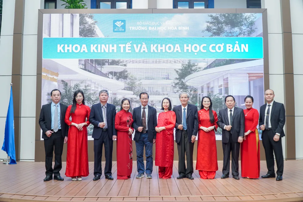 Hình ảnh Khoa Kinh tế và Khoa học cơ bản - Trường Đại học Hòa Bình