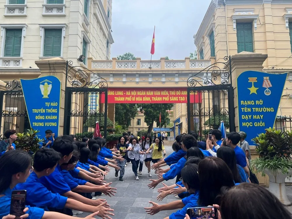 Thí sinh trong kỳ thi tốt nghiệp THPT 2025. Thí sinh trong kỳ thi tốt nghiệp THPT 2025.